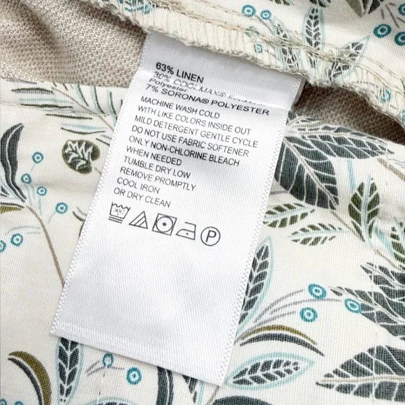 Tommy Bahama Linen Blend Shorts Size 40 Beige - Picture 7 of 7